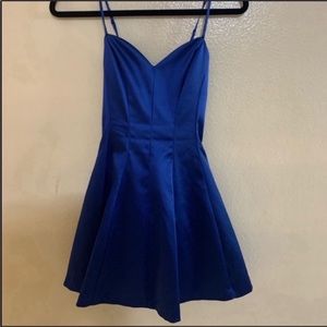 Bebe fit-n-flare dress